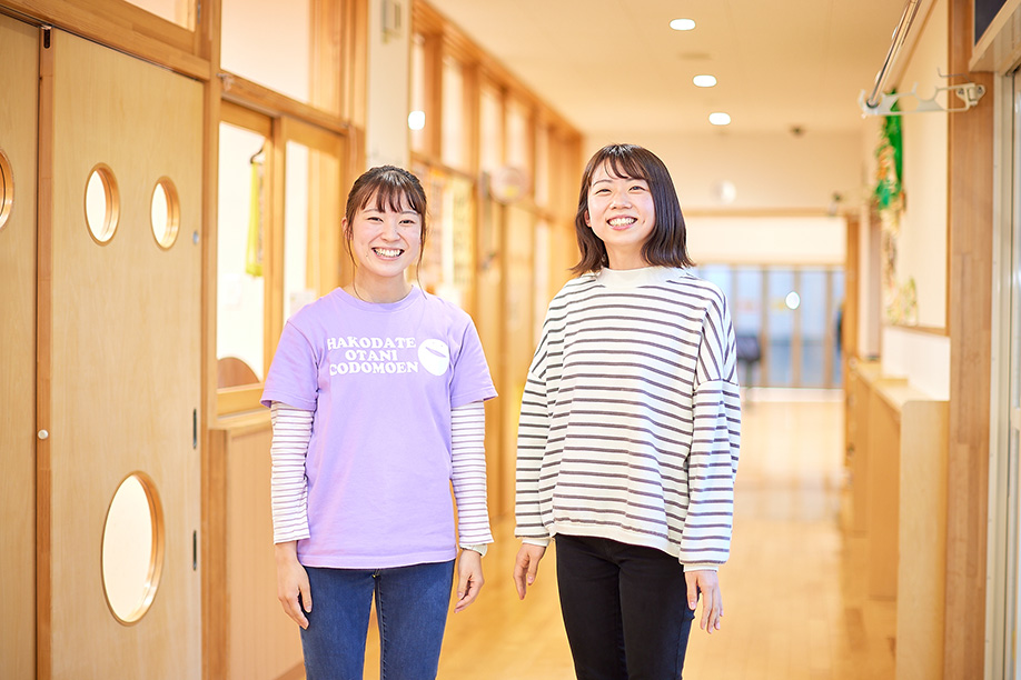 池渕歩さん（左　村田結衣さん（右